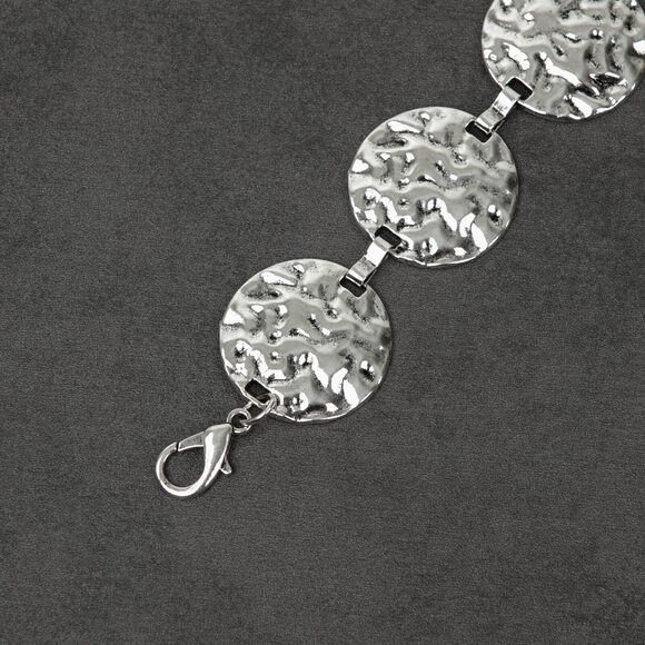 Silver Fashion Metal Waist Chain Belt Blouse Dress Sweater Chain Belt Punk🐳 - Picture 7 of 8